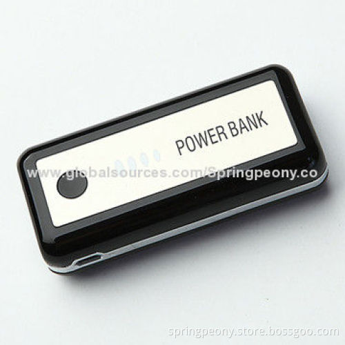 Power Bank with USB2.0, LED Flashlight, Power Supply and Mobile Charger